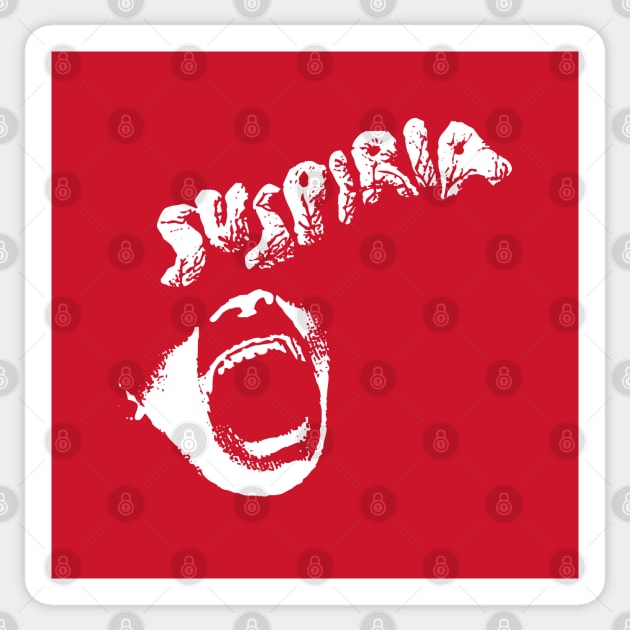 Suspiria Sticker by undergroundnotes